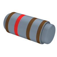 Yageo - MMF50SFRF120R - RES SMD 120 OHM 1% 1/2W MELF