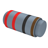 Yageo - MMF50SFRF22R - RES SMD 22 OHM 1% 1/2W MELF