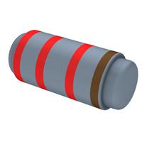 Yageo - MMF50SFRF2K2 - RES SMD 2.2K OHM 1% 1/2W MELF