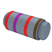 Yageo - MMF-25FRF2K7 - RES SMD 2.7K OHM 1% 1/4W MELF