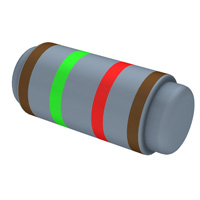 Yageo - MMP200FRF1K5 - RES SMD 1.5K OHM 1% 2W MELF