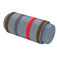 Yageo - MMP200FRF1K8 - RES SMD 1.8K OHM 1% 2W MELF