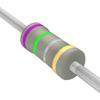 Yageo - RSF100JB-73-0R75 - RES 750 MOHM 1W 5% AXIAL