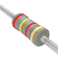 Yageo - RSF100JB-73-2K4 - RES 2.4K OHM 1W 5% AXIAL