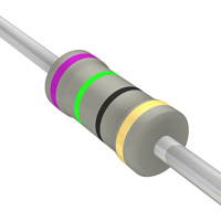 Yageo - RSF100JB-73-75R - RES 75 OHM 1W 5% AXIAL