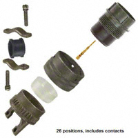 Amphenol Industrial Operations - MS3126F-16-26P - CONN PLUG 26POS W/PINS CRIMP
