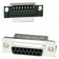 Amphenol Commercial Products - 6E17C-015S-AJ-120 - CONN D-SUB RCPT 15POS R/A SOLDER