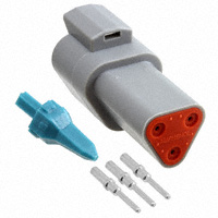 Amphenol Sine Systems Corp - AT04-3P-KIT01 - AT 3P KIT WEDGE & CONTACTS