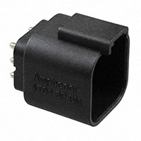 Amphenol Sine Systems Corp - AT04-6P-BM03 - AT RECEPTACLE, 6 PIN (NICKEL) PC