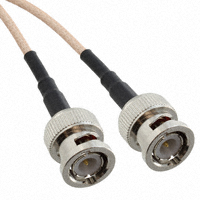 Amphenol RF Division - 115101-01-M1.00 - BNC STRAIGHT PLUG-PLUG RG-316 1M