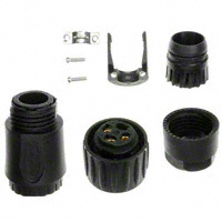 Amphenol Sine Systems Corp - C016 20D003 210 12 - CONN FEMALE PLUG 3+PE GOLD BLACK