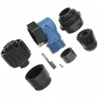 Amphenol Sine Systems Corp - C016 20F003 100 10 - CONN FMALE PLUG 3+PE R/A SLV BLU