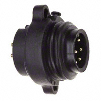 Amphenol Sine Systems Corp - C016 30C006 200 12 - CONN MALE RCPT 6+PE GOLD BLACK