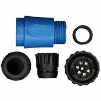 Amphenol Sine Systems Corp - C016 30D006 200 10 - CONN FEMALE PLUG 6+PE GOLD BLUE