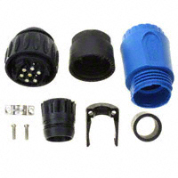 Amphenol Sine Systems Corp - C016 30H006 110 10 - CONN MALE PLUG 6+PE SILVER BLUE