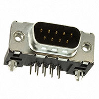 Amphenol FCI - D09P33E6GX00LF - CONN D-SUB PLUG 9POS R/A SOLDER