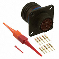 Amphenol Aerospace Operations - D38999/20WC98PN - CONN RCPT 10POS WALL MNT W/PINS