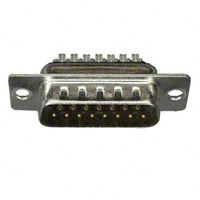 Amphenol Commercial Products - FCE17-A15PM-250 - CONN D-SUB PLUG 15P STR SLDR CUP