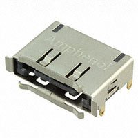 Amphenol Commercial Products - G091188301LF - ESATA R/A DIP TYPE, 7P, 15U", HI