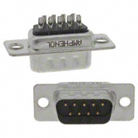 Amphenol Commercial Products - G17S0910110EU - CONN DSUB PLUG 9POS STR SLDR CUP