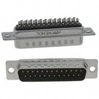 Amphenol Commercial Products - G17S2510110EU - CONN D-SUB PLUG 25P STR SLDR CUP