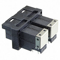 Amphenol Commercial Products - G40H12331HR - MINI SAS HD 100OHM, R/A PRESSFIT