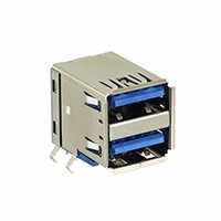 Amphenol Commercial Products - GSB4112312HR - USB3.1 A STD STK R/A DIP