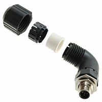 Amphenol Industrial Operations - HDM12RM05A1RA - CONN RCPT 5POS GOLD R/A PLASTIC