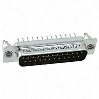 Amphenol Commercial Products - L717SDBH25POL2RM5C309 - CONN D-SUB PLUG 25POS VERT SLDR