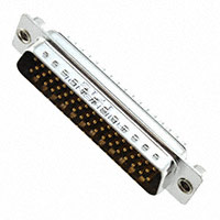 Amphenol Commercial Products - L717SDDH50PC309 - CONN D-SUB PLUG 50P STR SLDR CUP