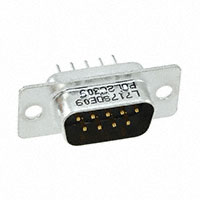 Amphenol Commercial Products - L717SDE09POL2C309 - CONN D-SUB PLUG 9POS VERT SOLDER