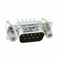 Amphenol Commercial Products - L717SDEH09POL2C309 - CONN D-SUB PLUG 9POS VERT SOLDER