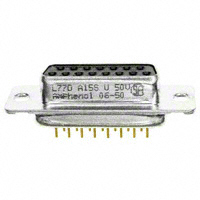 Amphenol Commercial Products - L77DA15SU - CONN D-SUB RCPT 15POS VERT SLDR