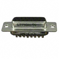 Amphenol Commercial Products - L77SDA15S - CONN D-SUB RCPT 15P STR SLDR CUP