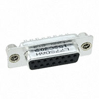 Amphenol Commercial Products - L77SDAH15SC309 - CONN D-SUB RCPT 15P STR SLDR CUP