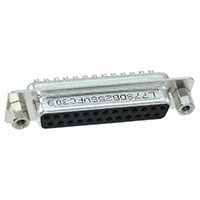 Amphenol Commercial Products - L77SDB25SVFC309 - CONN D-SUB RCPT 25P STR SLDR CUP