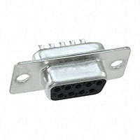 Amphenol Commercial Products - L77SDE09SC309 - CONN DSUB RCPT 9POS STR SLDR CUP