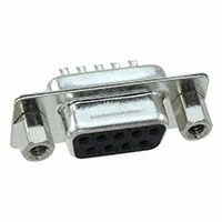 Amphenol Commercial Products - L77SDE09SVF - CONN DSUB RCPT 9POS STR SLDR CUP