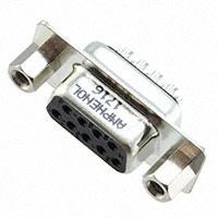 Amphenol Commercial Products - L77SDE09SVFC309 - CONN DSUB RCPT 9POS STR SLDR CUP