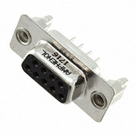 Amphenol Commercial Products - L77SDEH09SOL2RM5C309 - CONN D-SUB RCPT 9POS VERT SOLDER