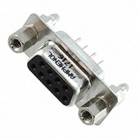 Amphenol Commercial Products - L77SDEH09SOL2RM8 - CONN D-SUB RCPT 9POS VERT SOLDER