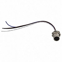 Amphenol LTW - M12A-04PFFC-SF8B15 - CBL CIRC 4POS FMALE TO WIRE LEAD