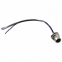 Amphenol LTW - M12D-04PFFC-SF8B15 - CBL CIRC 4POS FMALE TO WIRE LEAD