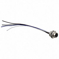 Amphenol LTW - M12D-04PFFC-SH8B15 - CBL CIRC 4POS FMALE TO WIRE LEAD