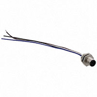 Amphenol LTW - M12D-04PMMC-SH8B15 - CBL CIRC 4POS MALE TO WIRE LEAD