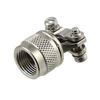 Amphenol PCD - M85049/38-9N - CONN CABLE CLAMP SZ 9 A SLVR