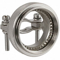 Amphenol PCD - M85049/38S23N - CONN CABLE CLAMP SZ 23 H SLVR