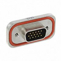 Amphenol Commercial Products - MDBRE15PEAN0 - CONN D-SUB HD PLUG 15POS PNL MNT