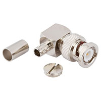 Amphenol RF Division - 031-6005-RFX - CONN BNC PLUG R/A 50 OHM SOLDER
