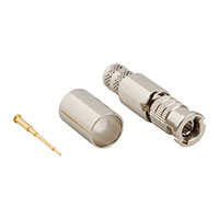 Amphenol RF Division - 034-1017-12G - CONN HDBNC PLUG STR 75 OHM CRIMP